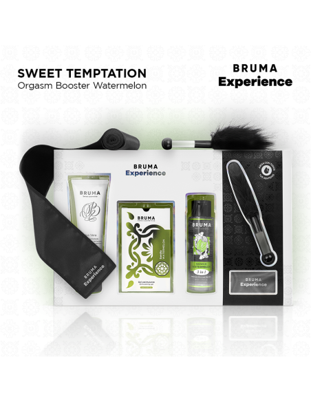 BRUMA XPERIENCE KIT TENTACION DULCE SANDIA CON POTENCIADOR DE ORGASMOS BRUMA XPERIENCE KIT TENTACION DULCE SANDIA CON POTENCIADOR DE ORGASMOS