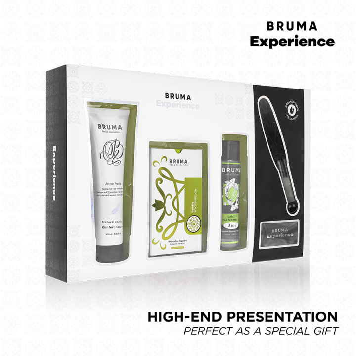 BRUMA XPERIENCE KIT TENTACION DULCE SANDIA VIBRO ORGASMICA