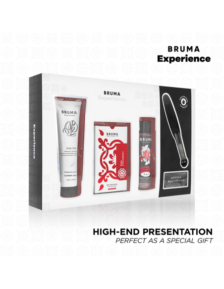 BRUMA XPERIENCE KIT TENTACION DULCE FRESA CON POTENCIADOR DE ORGASMOS BRUMA XPERIENCE KIT TENTACION DULCE FRESA CON POTENCIADOR DE ORGASMOS