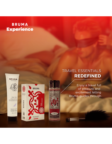 BRUMA XPERIENCE KIT TENTACION DULCE FRESA CON POTENCIADOR DE ORGASMOS BRUMA XPERIENCE KIT TENTACION DULCE FRESA CON POTENCIADOR DE ORGASMOS