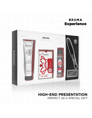 BRUMA XPERIENCE KIT TENTACION DULCE FRESA VIBRO ORGASMICA