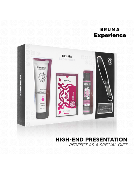 BRUMA XPERIENCE KIT TENTACION DULCE CHICLE CON POTENCIADOR DE ORGASMOS