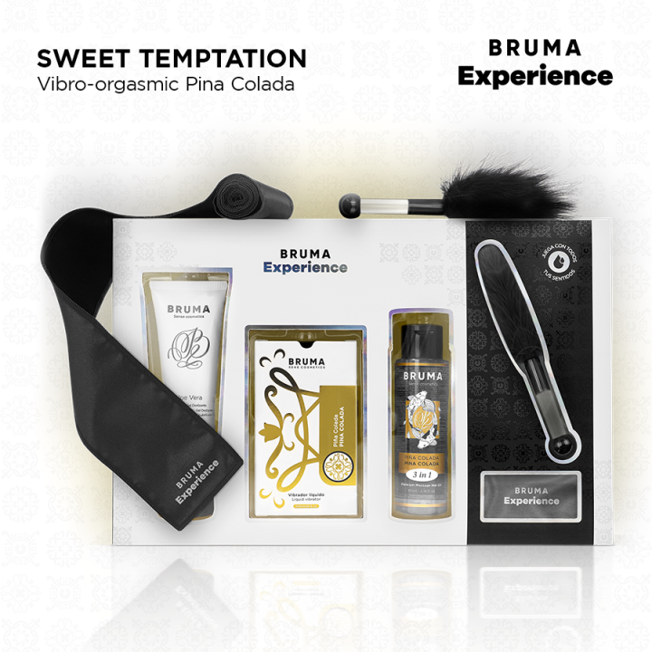 BRUMA XPERIENCE KIT TENTACION DULCE PINA COLADA VIBRO ORGASMICA
