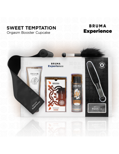 BRUMA XPERIENCE KIT TENTACION DULCE TARTA AMERICANA CON POTENCIADOR DE ORGASMOS
