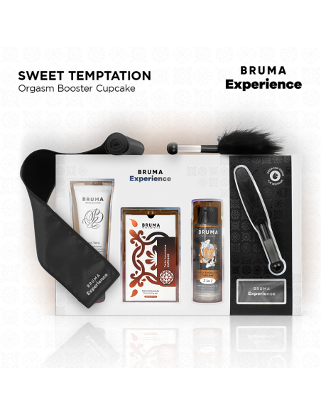 BRUMA XPERIENCE KIT TENTACION DULCE TARTA AMERICANA CON POTENCIADOR DE ORGASMOS BRUMA XPERIENCE KIT TENTACION DULCE TARTA AMERICANA CON POTENCIADOR DE ORGASMOS