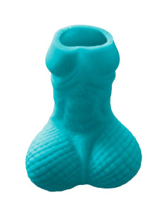 DIABLO PICANTE VASO DE CHUPITO PENE AZUL
