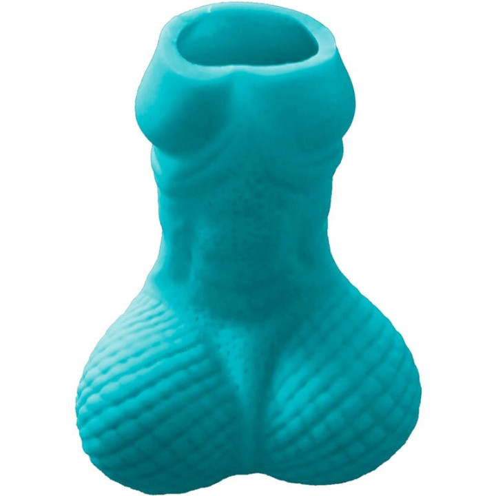 DIABLO PICANTE VASO DE CHUPITO PENE AZUL