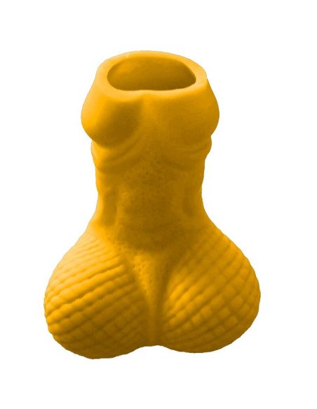 DIABLO PICANTE VASO DE CHUPITO PENE AMARILLO