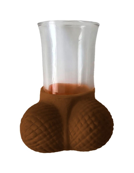 DIABLO PICANTE VASO CHUPITO CRISTAL CON HUEVOS MULATO DIABLO PICANTE VASO CHUPITO CRISTAL CON HUEVOS MULATO