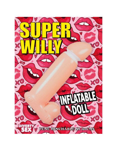 DIABLO PICANTE PENE HINCHABLE 100 CM