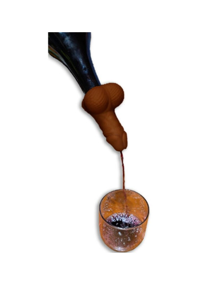 DIABLO PICANTE DECANTADOR DE VINO FORMA PENE MULATO