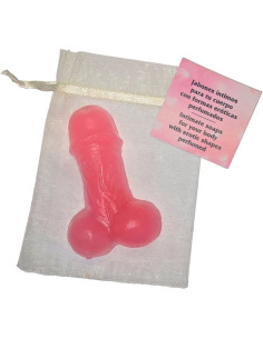 DIABLO PICANTE JABON PERFUMADO FORMA PENE ROSA