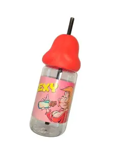 DIABLO PICANTE BIBERON FORMA PENE 360 ML ROJO