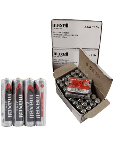 MAXELL PILA SALINA MANGANESO AAA R03 RETRACTIL4