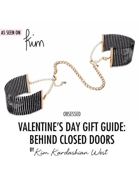 BIJOUX DESIR METALLIQUE ESPOSAS MALLA METALICA NEGRA BIJOUX DESIR METALLIQUE ESPOSAS MALLA METALICA NEGRA