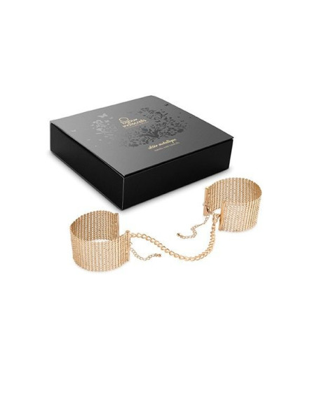 BIJOUX DESIR METALLIQUE ESPOSAS MALLA METALICA DORADA BIJOUX DESIR METALLIQUE ESPOSAS MALLA METALICA DORADA