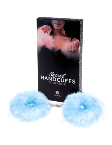 SECRETPLAY ESPOSAS AZUL MARABOU