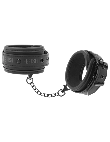 FETISH SUBMISSIVE ESPOSAS TOBILLOS CUERO VEGANO CON FORRO DE NEOPRENO FETISH SUBMISSIVE ESPOSAS TOBILLOS CUERO VEGANO CON FORRO DE NEOPRENO