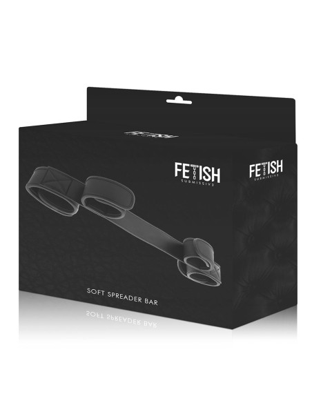 FETISH SUBMISSIVE BARRA SEPARADORA BONDAGE CON FORRO DE NEOPRENO