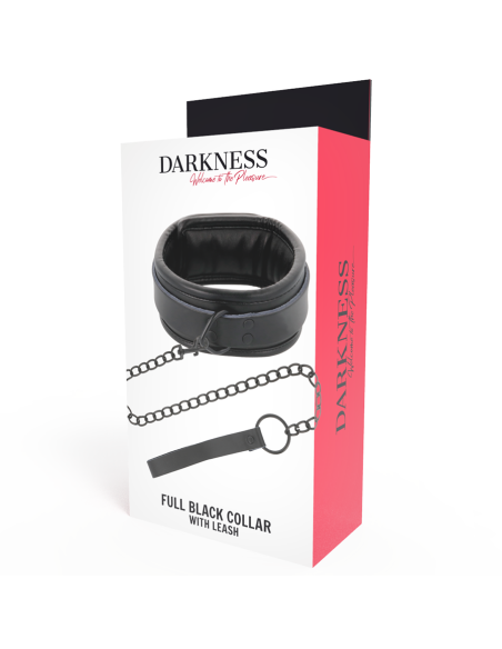 DARKNESS COLLAR CON CADENA NEGRO
