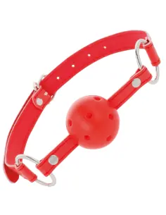 DARKNESS MORDAZA TRANSPIRABLE ROJO 2