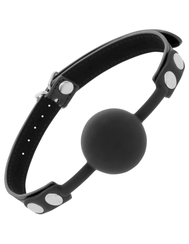 DARKNESS MORDAZA SILICONA NEGRO