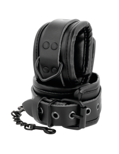 DARKNESS ESPOSAS AJUSTABLES MANOS LEATHER NEGRO 2