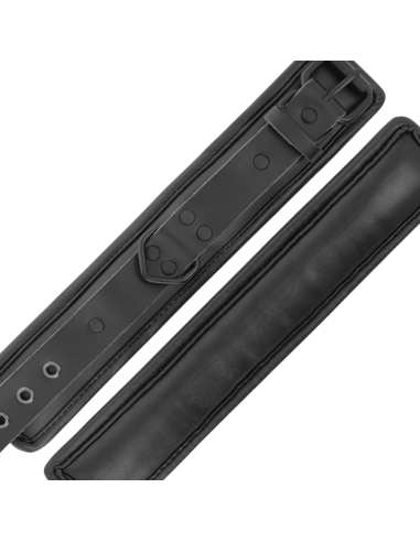 DARKNESS ESPOSAS AJUSTABLES TOBILLOS LEATHER NEGRO