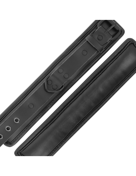 DARKNESS ESPOSAS AJUSTABLES TOBILLOS LEATHER NEGRO DARKNESS ESPOSAS AJUSTABLES TOBILLOS LEATHER NEGRO
