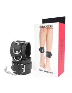 DARKNESS ESPOSAS CUERO TOBILLOS AJUSTABLES NEGRO
