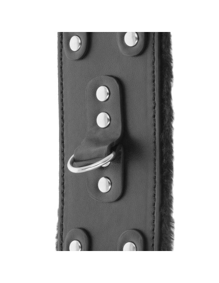 DARKNESS ESPOSAS CUERO CON FORRO AJUSTABLES NEGRO DARKNESS ESPOSAS CUERO CON FORRO AJUSTABLES NEGRO