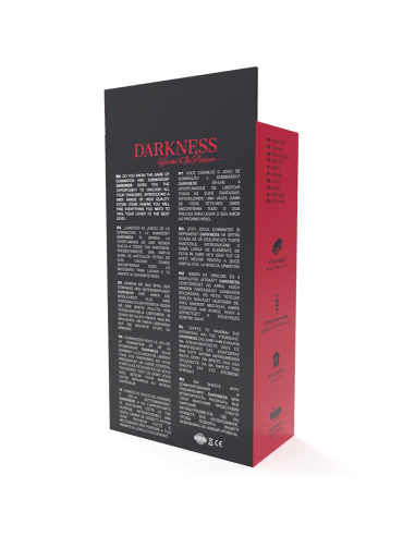 DARKNESS ESPOSAS AJUSTABLES NEGRO CON DOBLE CINTA REFUERZO