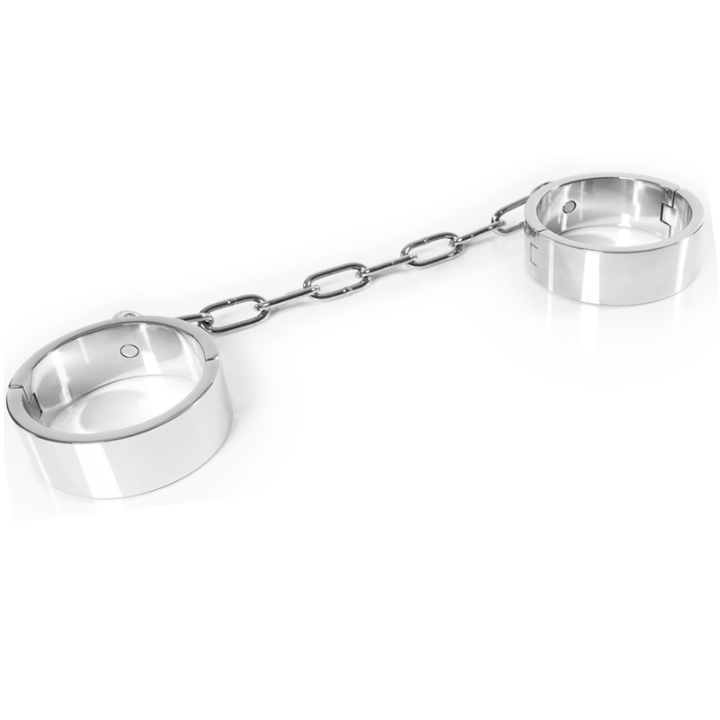 METAL HARD ESPOSAS TOBILLO CON LLAVE ALLEN SUMISION BDSM