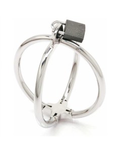 METAL HARD CRISS CROSS ESPOSA RESTRICCIONES DE ACERO INOX