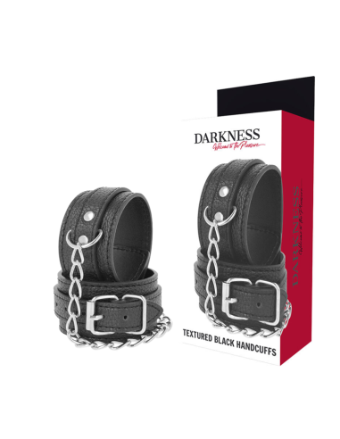 DARKNESS ESPOSAS LEATHER NEGRO TEXTURA