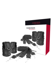 DARKNESS SET DE ATADURAS PARA LA CAMA