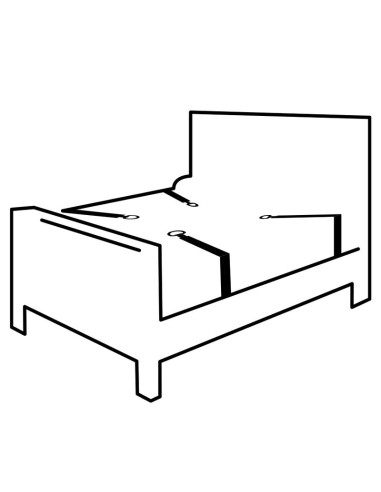 DARKNESS SET DE ATADURAS PARA LA CAMA