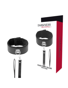 DARKNESS COLLAR FORRADO CON CADENA TITANIUM