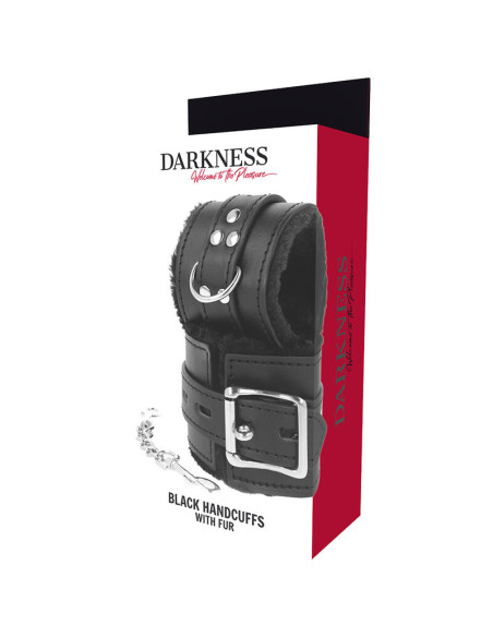 DARKNESS ESPOSAS BDSM FORRADAS EN NEGRO DARKNESS ESPOSAS BDSM FORRADAS EN NEGRO
