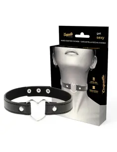 COQUETTE CHIC DESIRE COLLAR CUERO VEGANO ACCESORIO WOMAN CORAZON