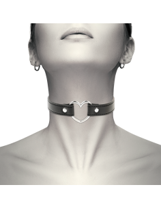 COQUETTE CHIC DESIRE COLLAR CUERO VEGANO ACCESORIO WOMAN CORAZON 2