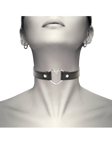COQUETTE CHIC DESIRE COLLAR CUERO VEGANO ACCESORIO WOMAN CORAZON