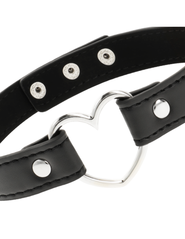 COQUETTE CHIC DESIRE COLLAR CUERO VEGANO ACCESORIO WOMAN CORAZON