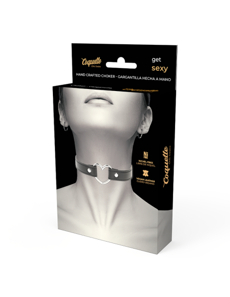 COQUETTE CHIC DESIRE COLLAR CUERO VEGANO ACCESORIO WOMAN CORAZON COQUETTE CHIC DESIRE COLLAR CUERO VEGANO ACCESORIO WOMAN CORAZON