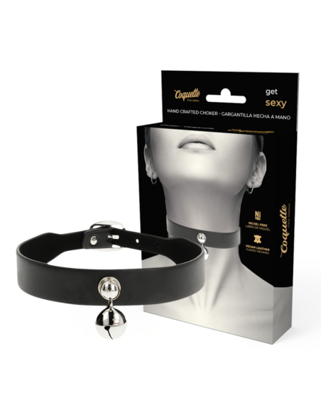 COQUETTE CHIC DESIRE COLLAR CUERO VEGANO ACCESORIO WOMAN CASCABEL COQUETTE CHIC DESIRE COLLAR CUERO VEGANO ACCESORIO WOMAN CASCABEL