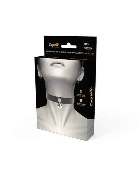 COQUETTE CHIC DESIRE COLLAR CUERO VEGANO ACCESORIO WOMAN CASCABEL COQUETTE CHIC DESIRE COLLAR CUERO VEGANO ACCESORIO WOMAN CASCABEL