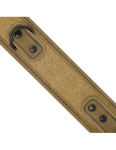 FETISH SUBMISSIVE ORIGEN COLLAR CON CADENA CON FORRO DE NEOPRENO