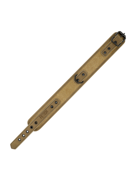 FETISH SUBMISSIVE ORIGEN COLLAR CON CADENA CON FORRO DE NEOPRENO