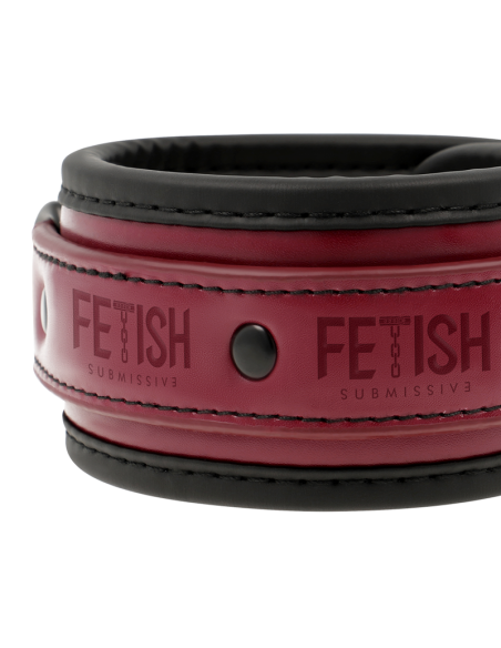 FETISH SUBMISSIVE DARK ROOM ESPOSAS CUERO VEGANO CON FORRO DE NEOPRENO FETISH SUBMISSIVE DARK ROOM ESPOSAS CUERO VEGANO CON FORRO DE NEOPRENO