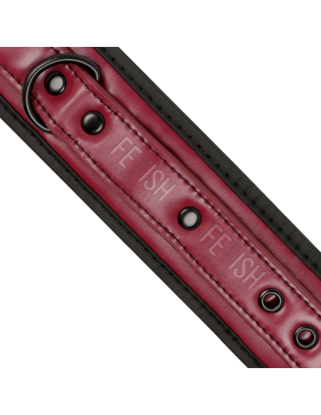 FETISH SUBMISSIVE DARK ROOM ESPOSAS TOBILLOS CUERO VEGANO CON FORRO DE NEOPRENO FETISH SUBMISSIVE DARK ROOM ESPOSAS TOBILLOS CUERO VEGANO CON FORRO DE NEOPRENO